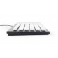 Tastatura Gembird KB-CH-01, USB, Negru/Alb